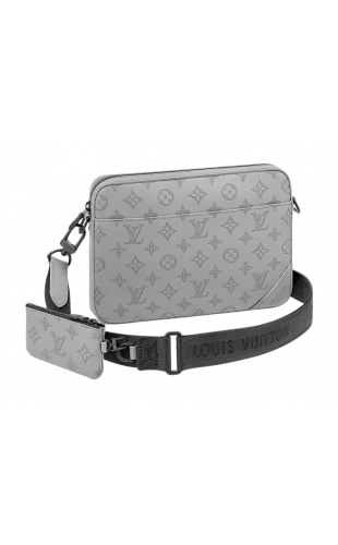 DUO MESSENGER TASCHE - GREY Louis Vuitton Bag Man MAN