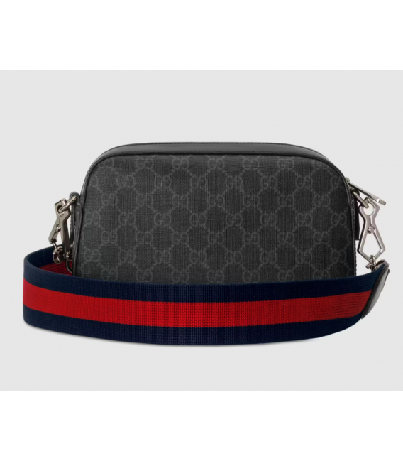 GG Borsa a tracolla nera Borsa Gucci UomoUomo