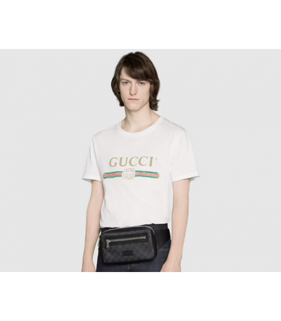GG Marsupio nero Borsa Gucci UomoUomo