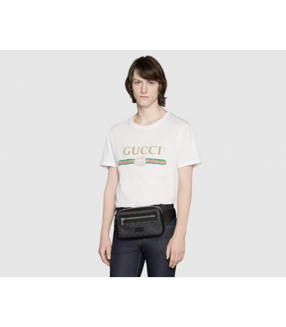 GG Sac banane noir Sac Gucci Homme Homme